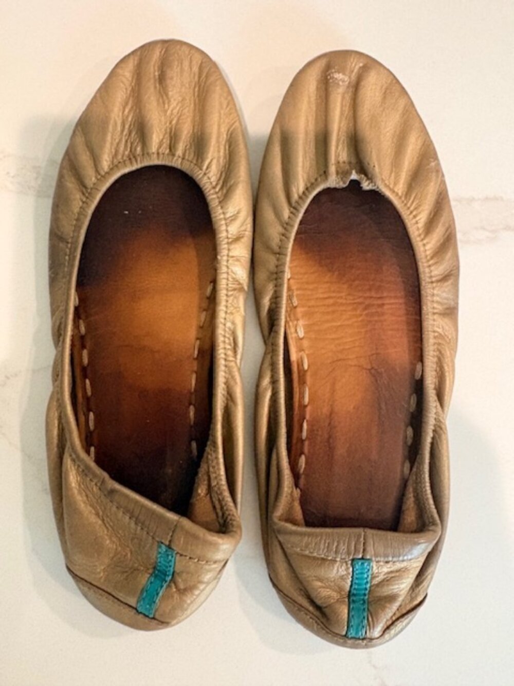 Gold Tieks US9